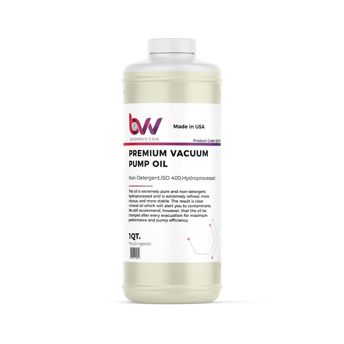 BVV™ Premium Vacuum Pump Oil