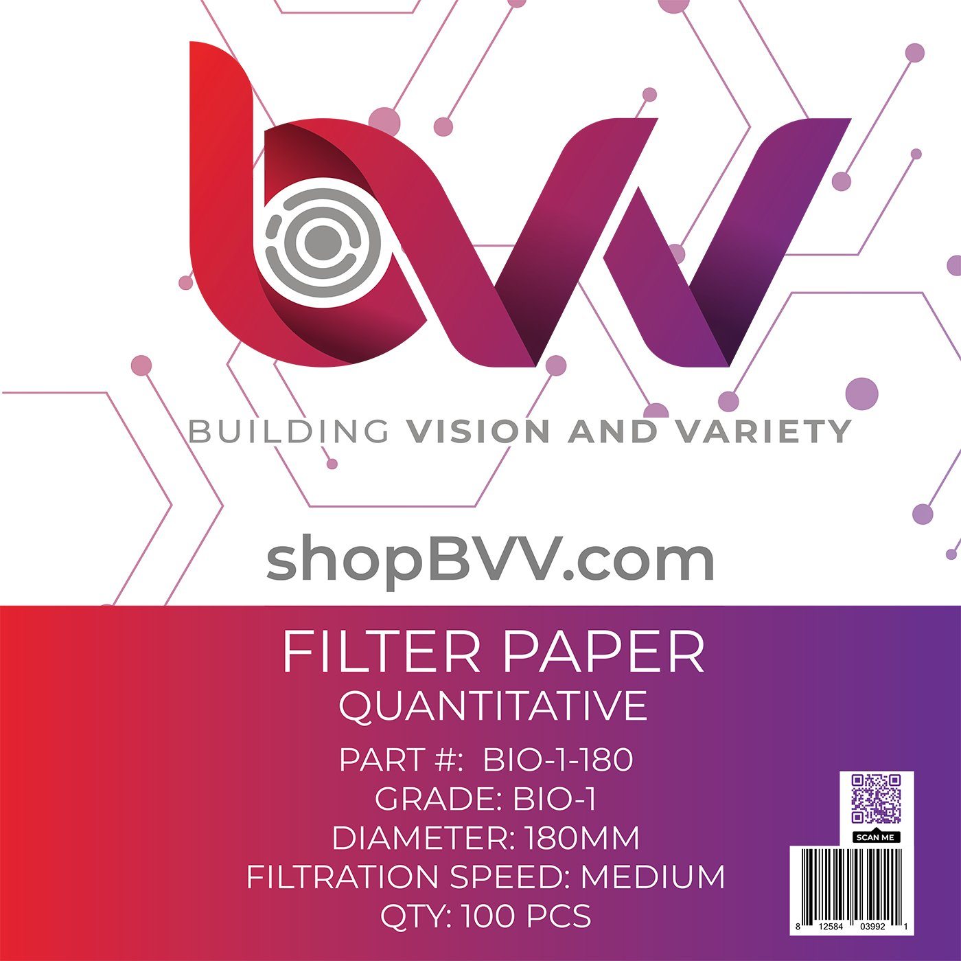 Ashless Filter Papers - 180MM - Qualitative