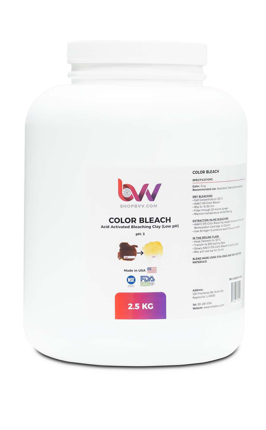 BVV™ Color Bleach for Edible Oils *FDA & NSF Certified Material (Compares to T-41™)