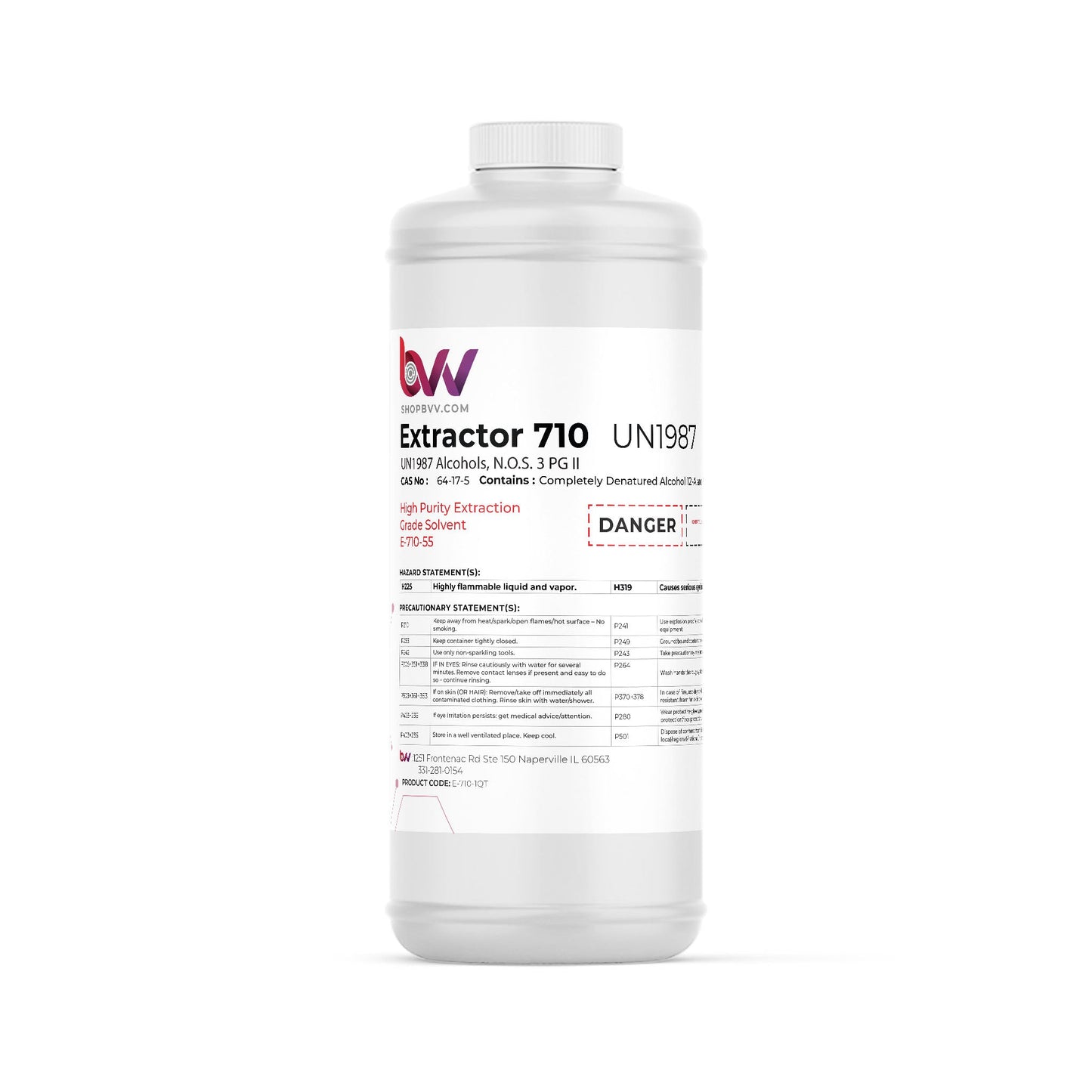 BVV™ Ultra High Purity 710 Extraction Solvent - CDA 12A