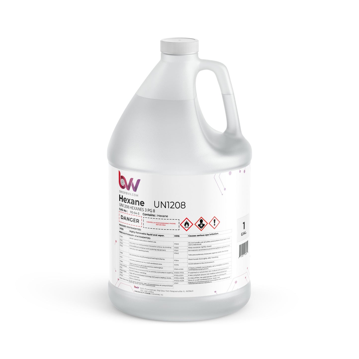 BVV™ High Purity Lab Grade Hexane 99%