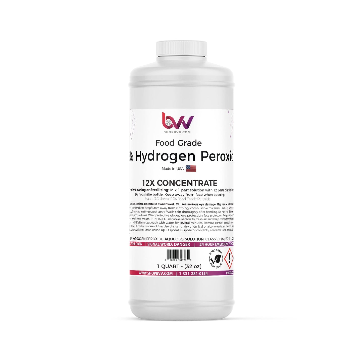 35% Food Grade Hydrogen Peroxide H2O2 (Food Grade)