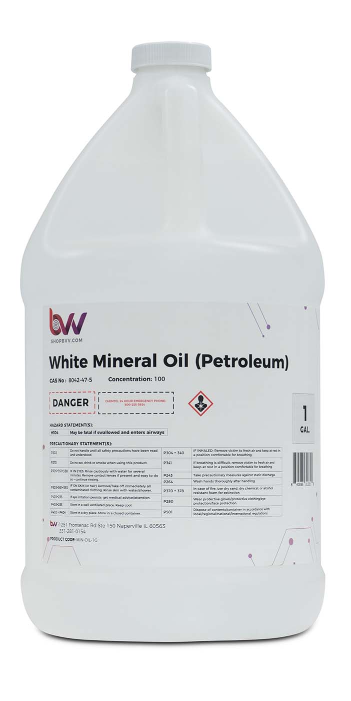 BVV Mineral Oil 7 White "Clear" (USP/NF Food Grade)