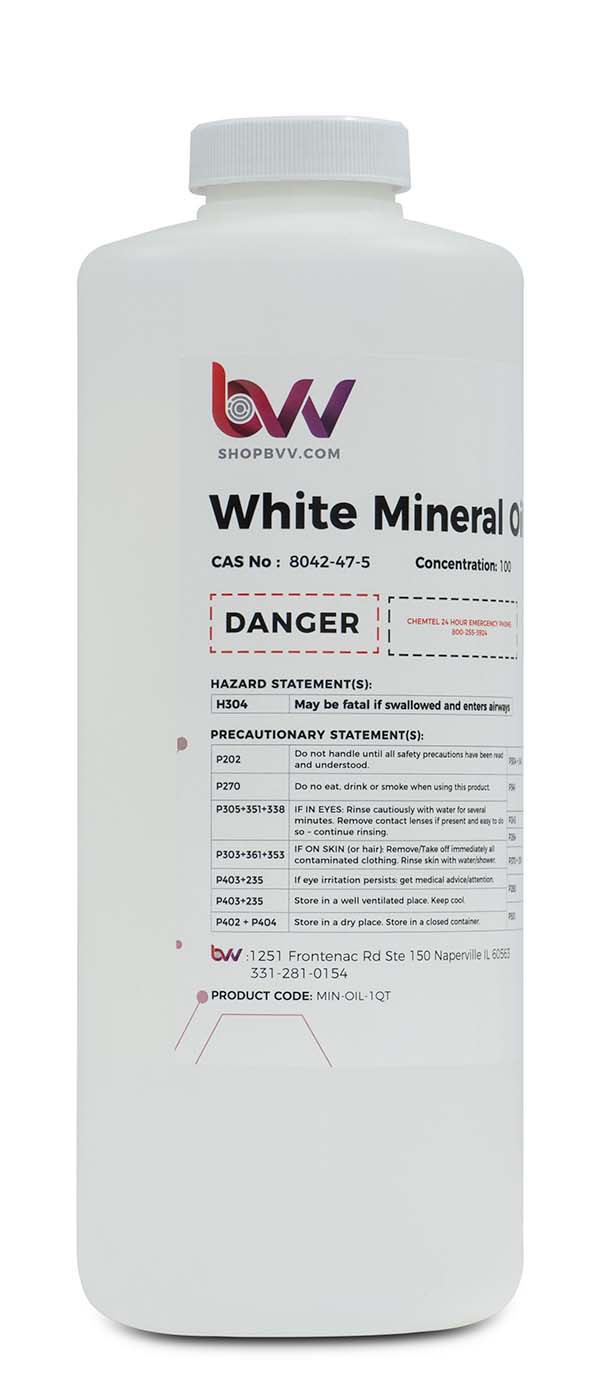 BVV Mineral Oil 7 White "Clear" (USP/NF Food Grade)