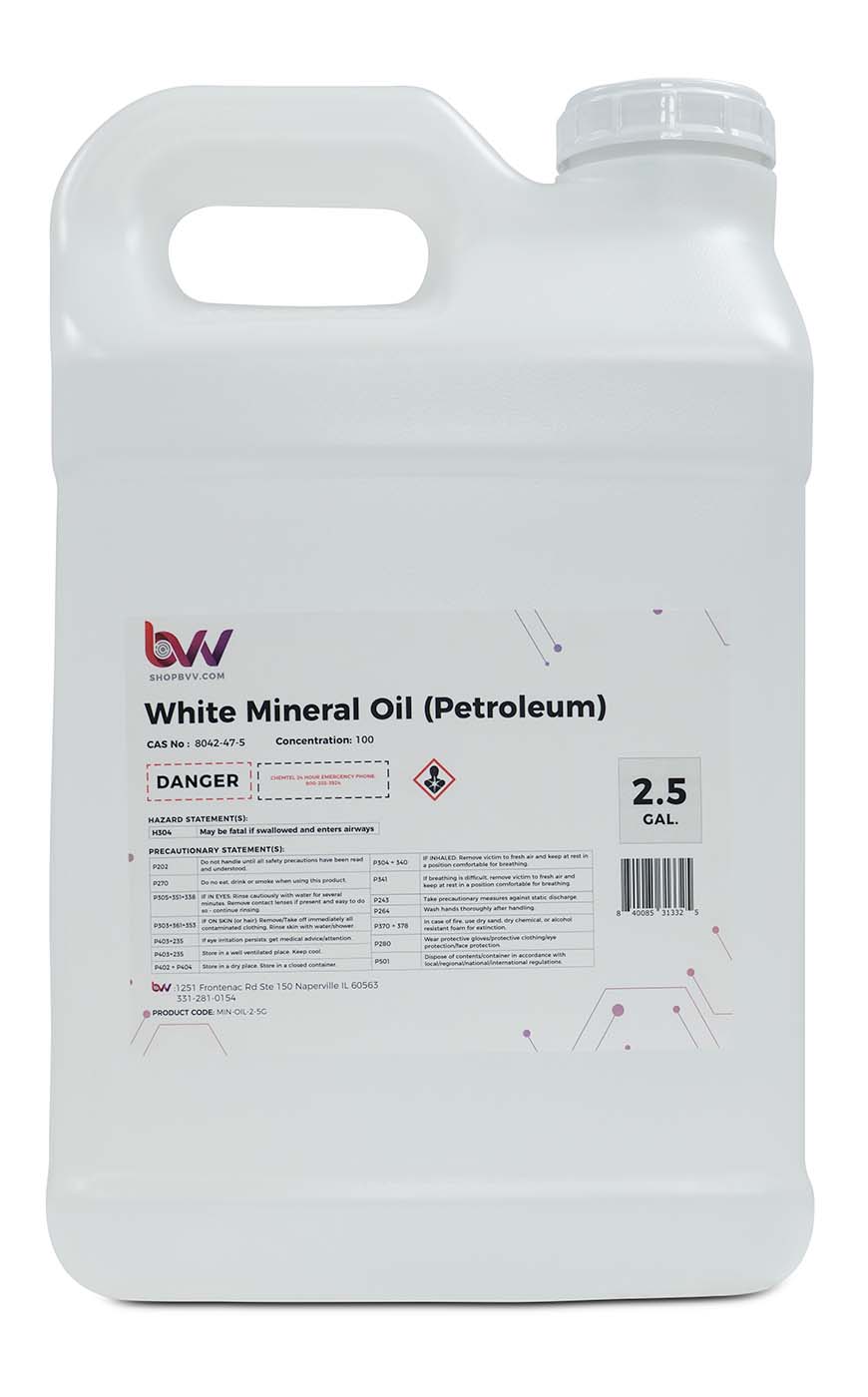 BVV Mineral Oil 7 White "Clear" (USP/NF Food Grade)