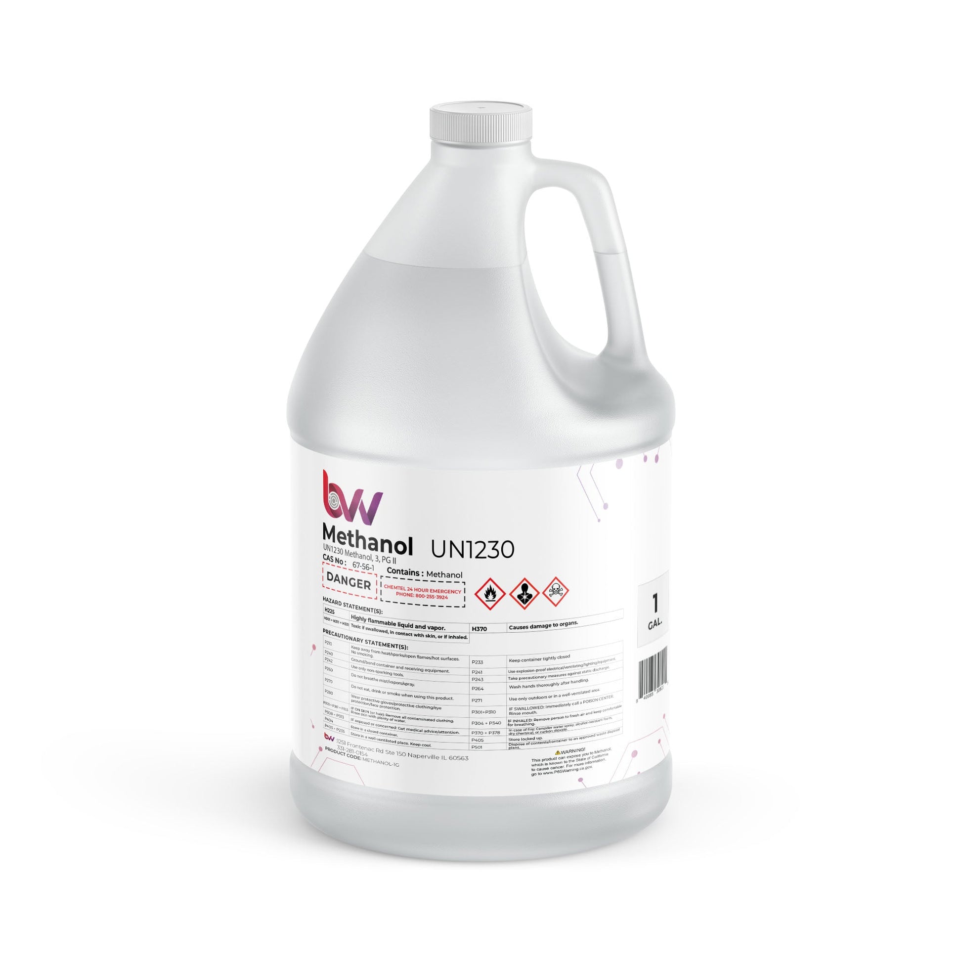 BVV™ High Purity Lab Grade Methanol 99%