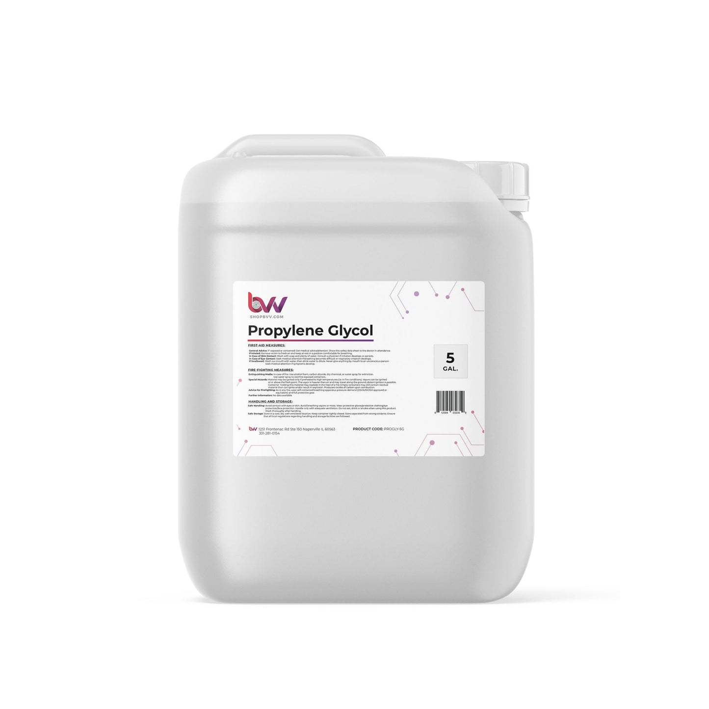 BVV™ Propylene Glycol USP 100%