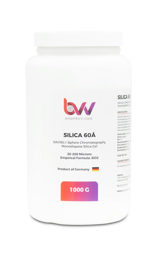 BVV™ Chromatography Silica Gel 60A 30-200μm (Made in Germany)