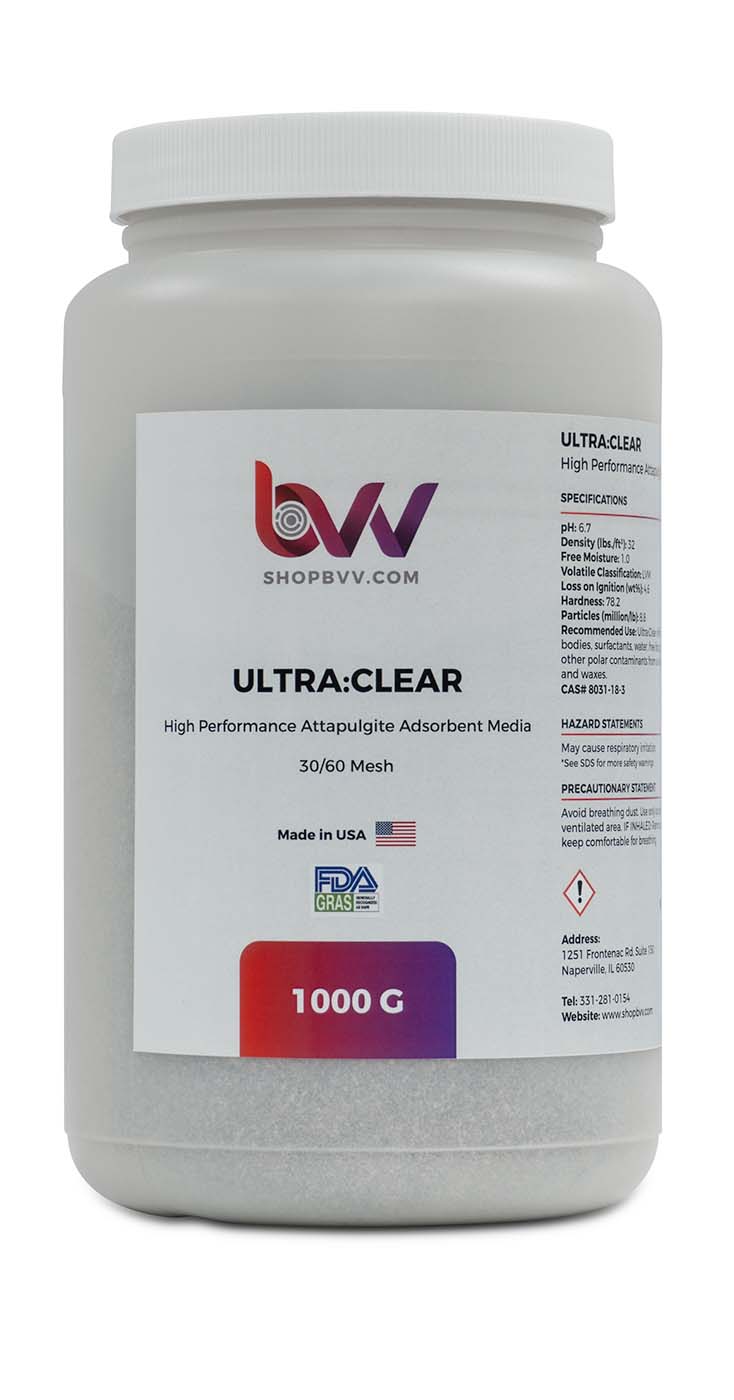 Ultra Clear - Granular High Performance Bentonite for Bleaching & Decolorizing Edible Oils *Compares to CRX™