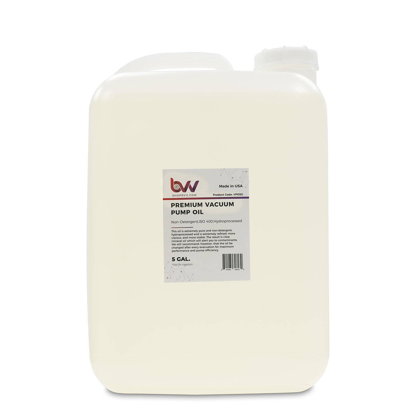 BVV™  Premium Vacuum Pump Oil