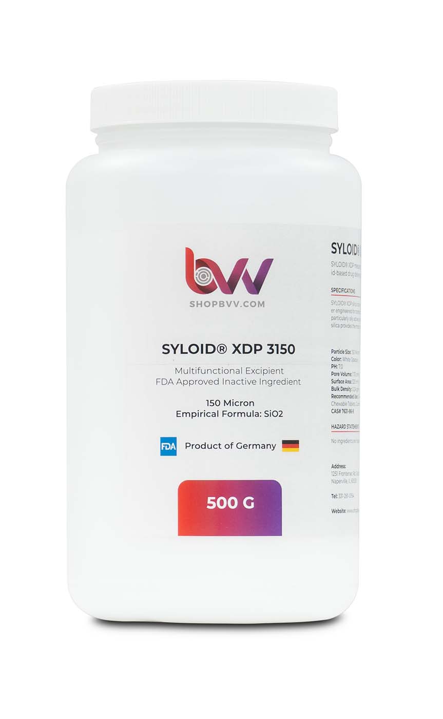 Syloid® XDP 3150 Silica : Turn Distillate to Powder (FDA Approved Ingredient)